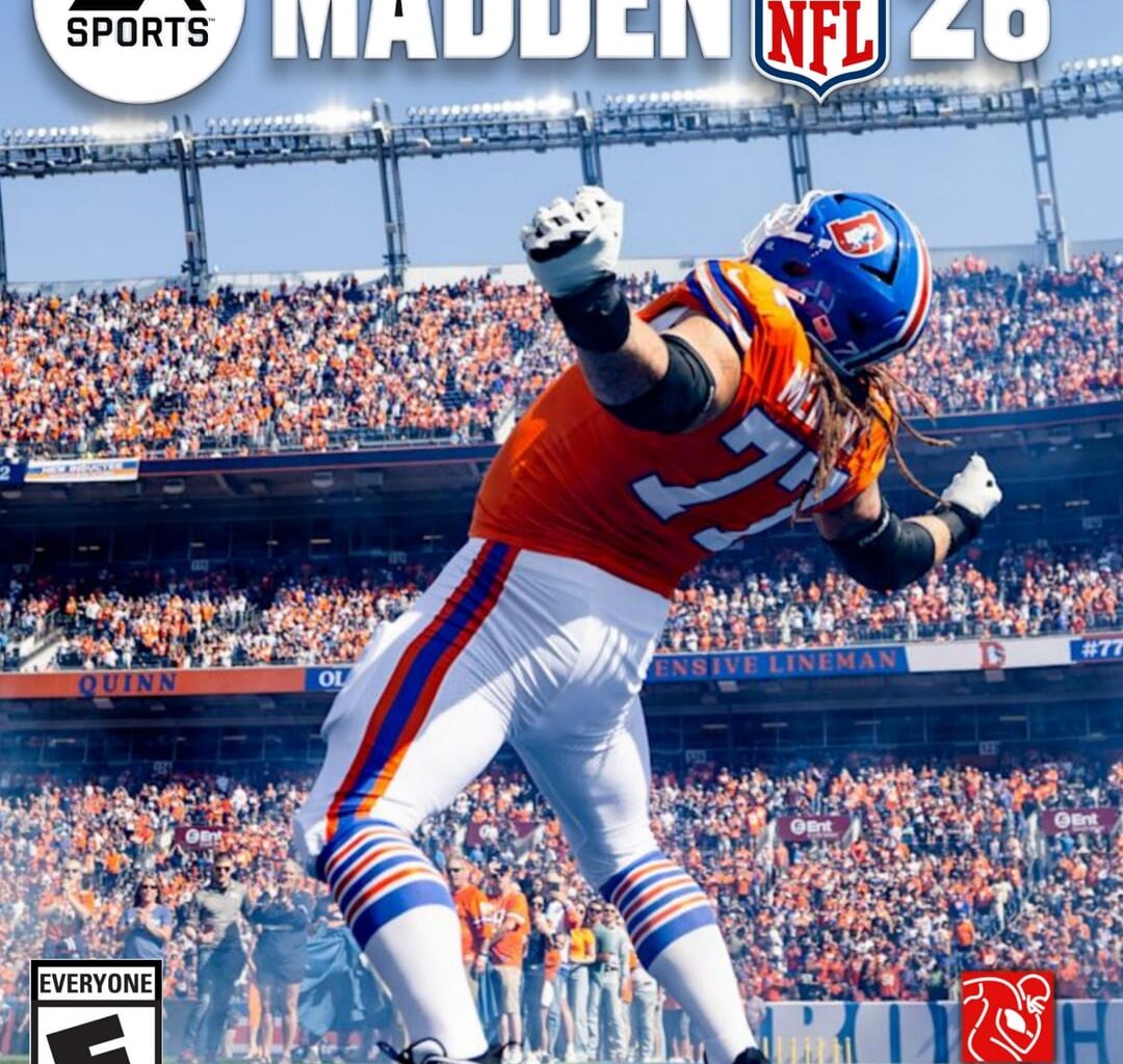 My Denver Broncos Madden 26 concept art covers