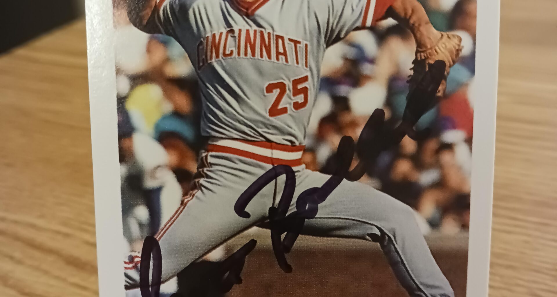 Posting a Reds autographed card every day until we win the World Series. Day 571: Scott Bankhead