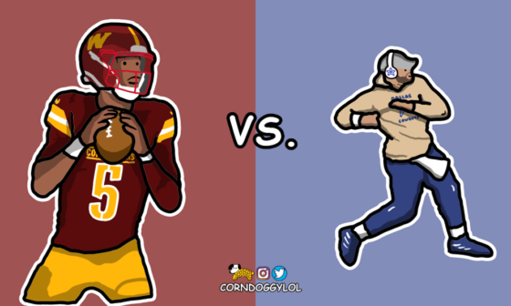 Washington Commanders Week 18 (End of Regular Season) NFL Doodle!