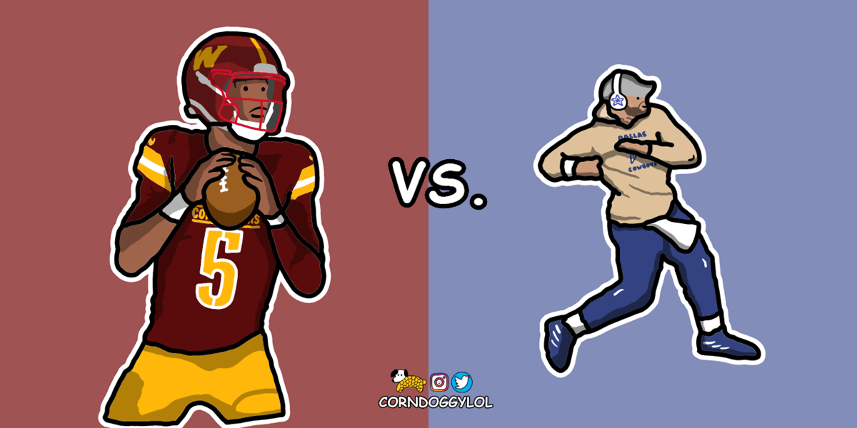 Washington Commanders Week 18 (End of Regular Season) NFL Doodle!