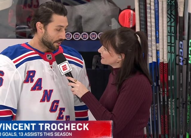 Trochek's Stick has his kids name's on it