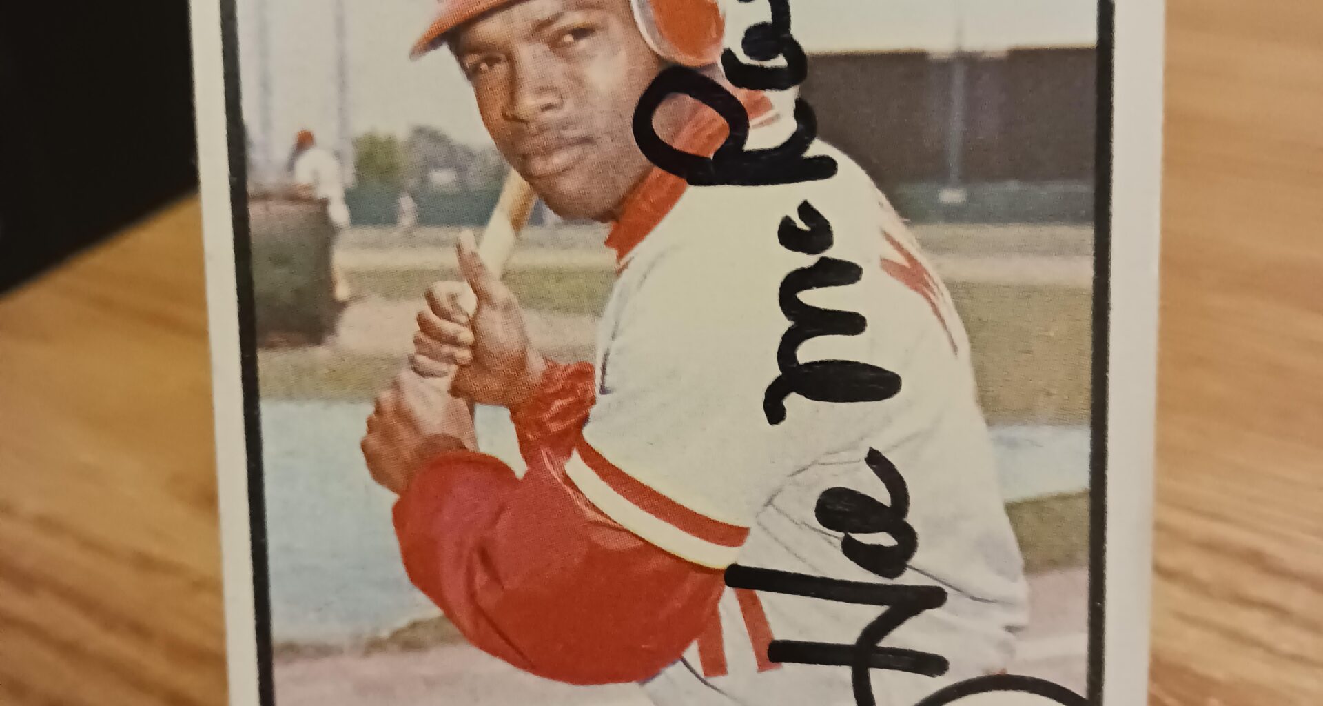 Posting a Reds autographed card every day until we win the World Series. Day 567: Hal McRae