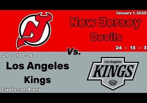 New Jersey Devils vs Los Angeles Kings | January 1, 2025 | All Goals